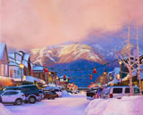 Big Mountain - Open Edition Canvas Giclee Print