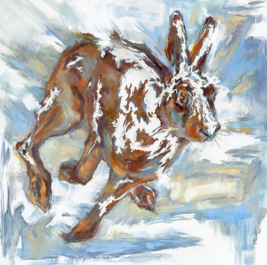 Dust Bunny - Giclee Canvas Print