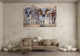 The Heart of Chisholm Trail II - Open Edition Canvas Giclee Print