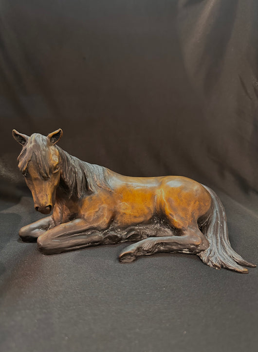 Repose - Horse - Bronze