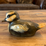 Swimming Duckling - Bronze