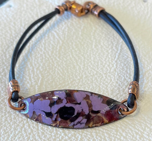 Lilac Bracelet - Montana Leather Designs