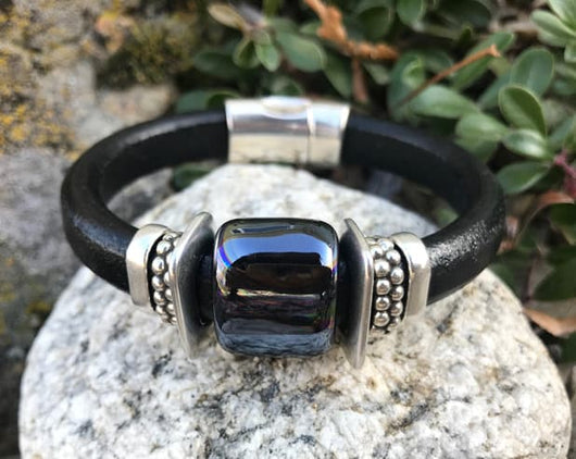 Midnight Bracelet - Montana Leather Designs