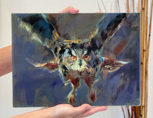 Owl Charcuterie/Cutting Board